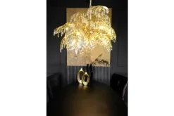 Leclercq & Bouwman Kroonluchters|Hanglampen^Hanglamp LB023-12+1 ambachtelijk zilver Bellagio |