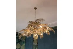 Leclercq & Bouwman Kroonluchters|Hanglampen^Hanglamp LB023-12+1 ambachtelijk zilver Bellagio |