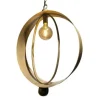 Leclercq & Bouwman Hanglampen^Hanglamp LB047-1+1 rond brons Breeze |