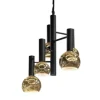 Leclercq & Bouwman Hanglampen^Hanglamp LB045-5+1 textured black Escale |