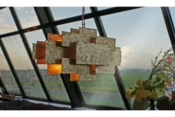 New Leclercq & Bouwman Hanglamp LB06-6+1br Beluga |