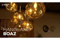 Clearance Toms Luxury Lights Hanglamp 13-lichts Amber Boaz