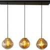 Best Toms Luxury Lights Hanglamp 3-lichts Amber Boaz