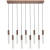 Toms Luxury Lights Hanglampen^Hanglamp 9-lichts Antiek Brons Maud
