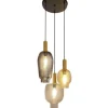 Toms Luxury Lights Hanglampen^Hanglamp 3-lichts Cici