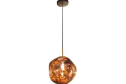 Toms Luxury Lights Hanglampen^Hanglamp 1-lichts Copper Boaz