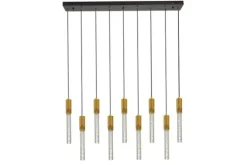 Toms Luxury Lights Hanglampen^Hanglamp 9-lichts Goud Maud