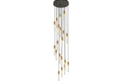 Toms Luxury Lights Hanglampen^Hanglamp 19-lichts Goud Maud