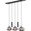 Toms Luxury Lights Hanglampen^Hanglamp 5-lichts Grey Melt