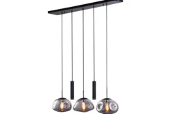 Toms Luxury Lights Hanglampen^Hanglamp 5-lichts Grey Melt