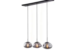 Toms Luxury Lights Hanglampen^Hanglamp 3-lichts Grey Melt