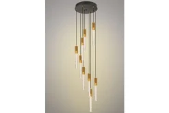 Toms Luxury Lights Hanglampen^Hanglamp 9-lichts Maud