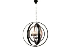 Toms Luxury Lights Hanglampen^Hanglamp 6-lichts rond Pluton