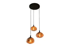 New Toms Luxury Lights Hanglamp 3-lichts rond Rose Melt