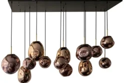 Best Toms Luxury Lights Hanglamp 13-lichts Rood Boaz