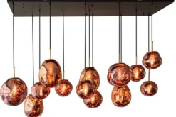 Best Toms Luxury Lights Hanglamp 13-lichts Rood Boaz