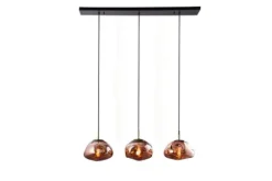 Toms Luxury Lights Hanglampen^Hanglamp 3-lichts Rose Melt