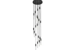 Toms Luxury Lights Hanglamp 19-lichts Zwart Maud