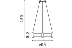 Discount Searchlight Hanglamp  Moonbeam