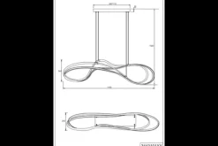 Trio Lighting Hanglamp  Nala