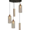 Masterlight Hanglampen^Hanglamp 2232-05-02-50-514RG2 Ortona