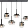 Highlight Hanglampen^Hanglamp rookkleurig glas Bellini