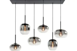 Highlight Hanglampen^Hanglamp rookkleurig glas Bellini