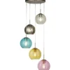 Discount Searchlight Hanglamp 8135-5SS Mardi Gras