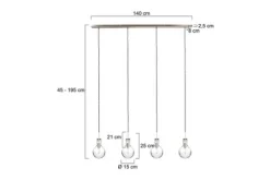 Steinhauer Hanglampen^Hanglamp 1893ST Elegance