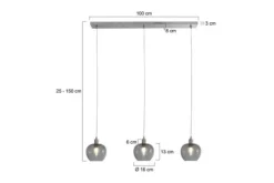 New Steinhauer Hanglamp 1899ST Lotus