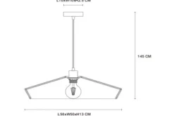 Online Lucide Hanglamp Yunkai