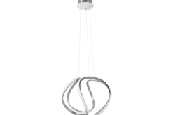 Highlight Hanglampen^Hanglamp Zilver Kyra