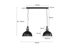 Steinhauer Hanglampen^Hanglamp 7979ZW Bikkel