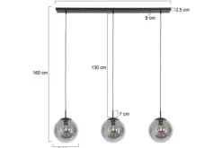 Steinhauer Hanglampen^Hanglamp 3122ZW Bollique