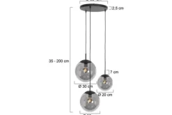 Best Steinhauer Hanglamp 3123ZW Bollique