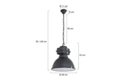 Best Steinhauer Hanglamp 7881ZW Fender Mexlite