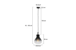 Outlet Steinhauer Hanglamp 2669ZW Flere