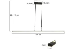Best Steinhauer Hanglamp 7971ZW Zelena