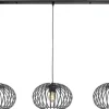 Highlight Hanglampen^Hanglamp Zwart Bolato