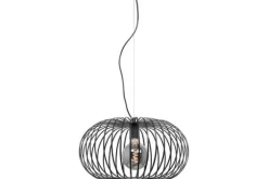 Highlight Hanglampen^Hanglamp Zwart Bolato