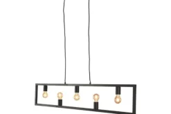 Best Hanglamp Zwart MT-2370 Quadrato