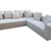 Clearance Richmond Interiors Hoekbank 212308 Beige Chenille Lusso