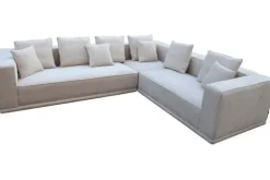 Clearance Richmond Interiors Hoekbank 212308 Beige Chenille Lusso