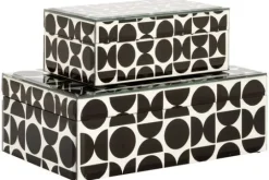 New Richmond Interiors Juwelenbox Zwart Klein 212161 Vivian