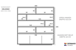 Eleonora Meubelen Opbergkasten|Vakkenkasten^Kabinet 96275 Helsinki