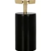 Richmond Interiors Decoratie^Kandelaar Black Gold Groot 211585 Caya