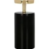 Richmond Interiors Decoratie^Kandelaar Black Gold Klein 211584 Caya