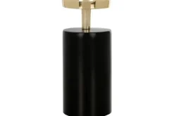 Richmond Interiors Decoratie^Kandelaar Black Gold Klein 211584 Caya
