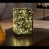 Infinity Decoratie^LED kubus hoog 25 lichts