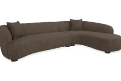 Richmond Interiors Loungebanken^Loungebank 216237 Brown Chunky Pandora